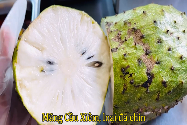 Mãng cầu xiêm, nguyên trái chín